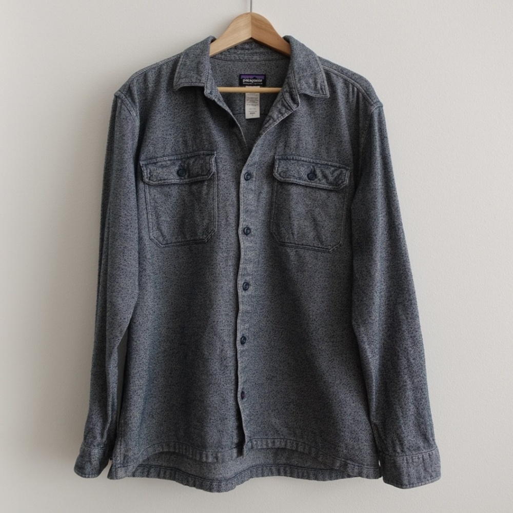 Patagonia Men's Long-Sleeved Fjord Flannel Shirt